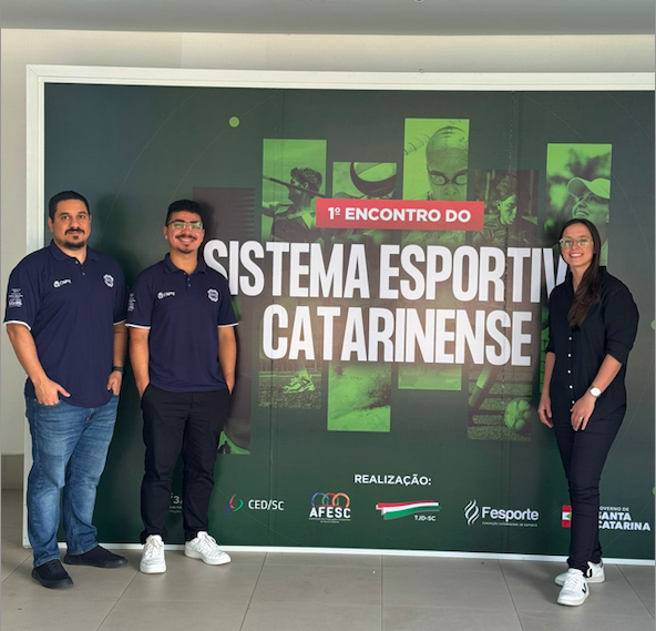 Pesquisadores do IPIE participam do 1º Encontro do Sistema Esportivo Catarinense